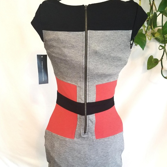 ~~SOLD~~ NWT French Connection Jersey Block Dress - Picture 3 of 5